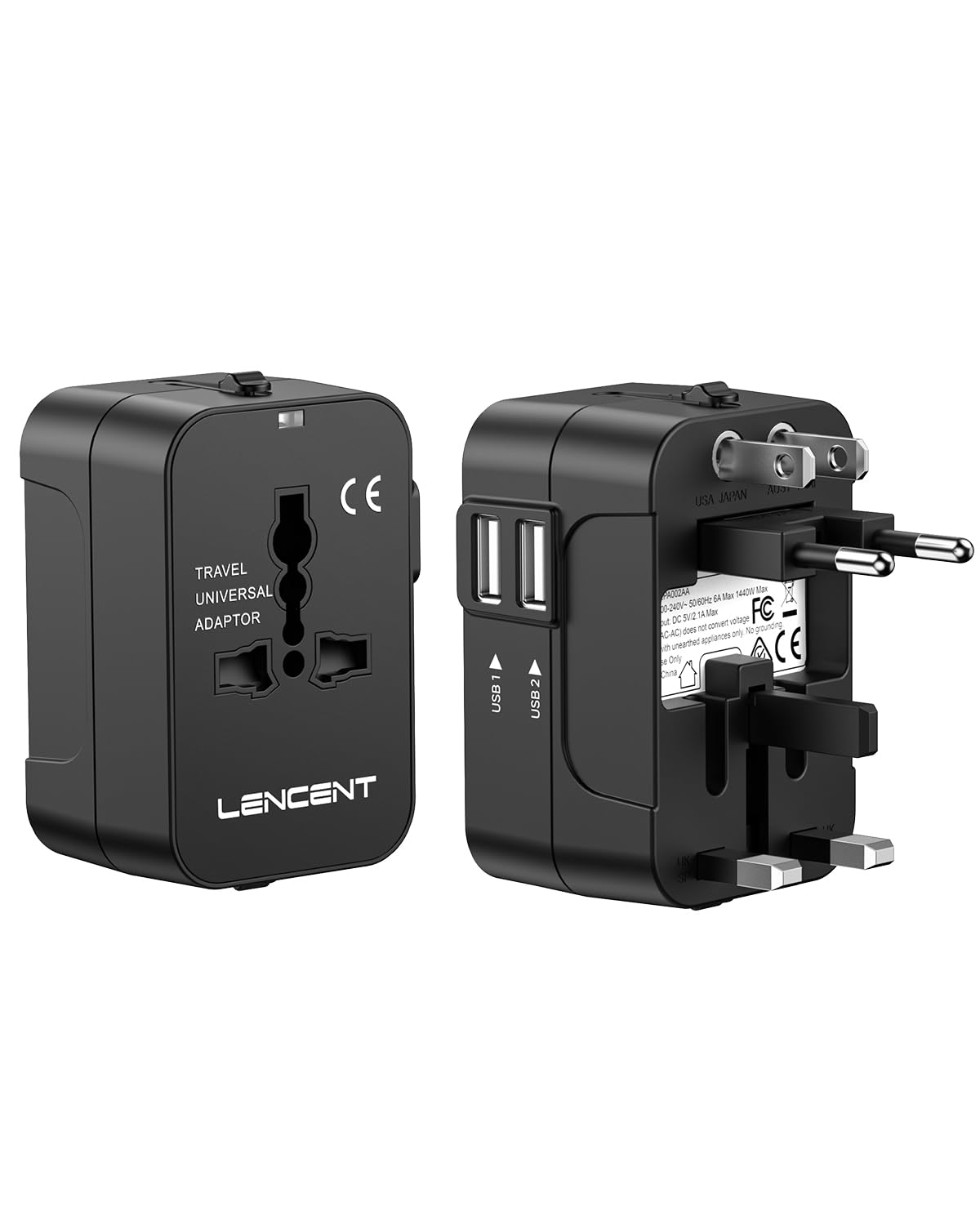 tessan adattatore universale da viaggio